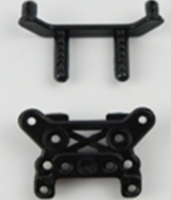 MODSTER Rookie : Pont d'amortisseur avec support de carrosserie arrière pour spoiler MODSTER Rookie : Pont d'amortisseur avec support de carrosserie arrière pour spoiler