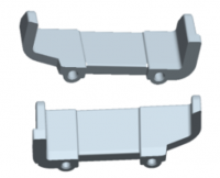 MODSTER Mini Cito/Dasher: portabatteria MODSTER Mini Cito/Dasher: portabatteria