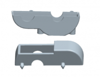 MODSTER Mini Cito/Dasher: Gearbox housing MODSTER Mini Cito/Dasher: Gearbox housing