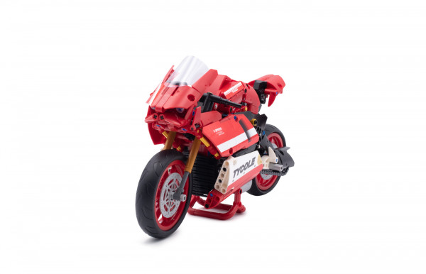 MODSTER Bricks Motorcycle Red Tycole