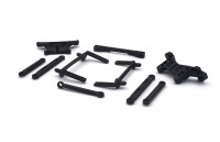 MODSTER XGT: Karosseriehalterung-Set und Lenkgestänge MODSTER XGT: Karosseriehalterung-Set und Lenkgestänge