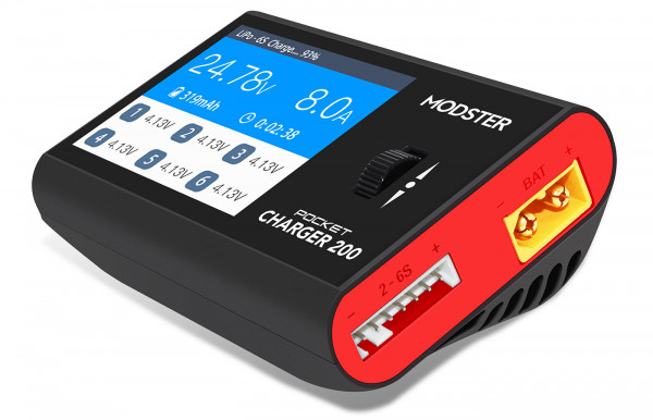 Chargeur DC MODSTER 200 Pocket Charger Lipo 1-6S 10 A 200 W